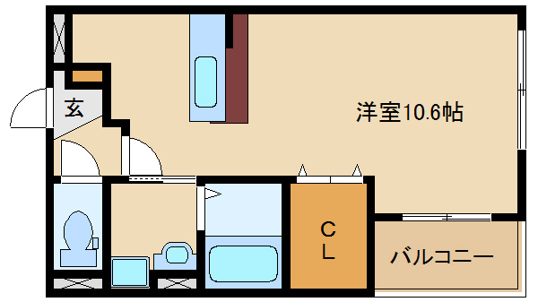 尼崎市西立花町(JR東海道本線(近畿)立花駅)のアパート賃貸物件 間取画像 尼崎市西立花町(JR東海道本線(近畿)立花駅)のアパート賃貸物件 間取画像