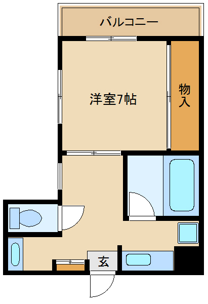 尼崎市宮内町(阪神本線出屋敷駅)のマンション賃貸物件 間取画像 尼崎市宮内町(阪神本線出屋敷駅)のマンション賃貸物件 間取画像