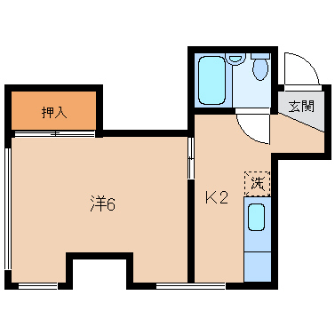 尼崎市東難波町(阪神本線尼崎駅)のマンション賃貸物件 間取画像 尼崎市東難波町(阪神本線尼崎駅)のマンション賃貸物件 間取画像