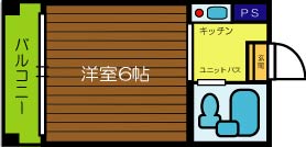 尼崎市浜田町(JR東海道本線(近畿)立花駅)のマンション賃貸物件 間取画像 尼崎市浜田町(JR東海道本線(近畿)立花駅)のマンション賃貸物件 間取画像