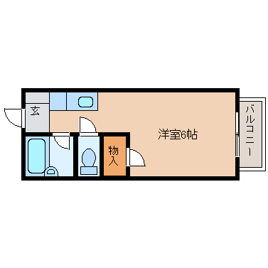 尼崎市上ノ島町(JR東海道本線(近畿)立花駅)のマンション賃貸物件 間取画像 尼崎市上ノ島町(JR東海道本線(近畿)立花駅)のマンション賃貸物件 間取画像
