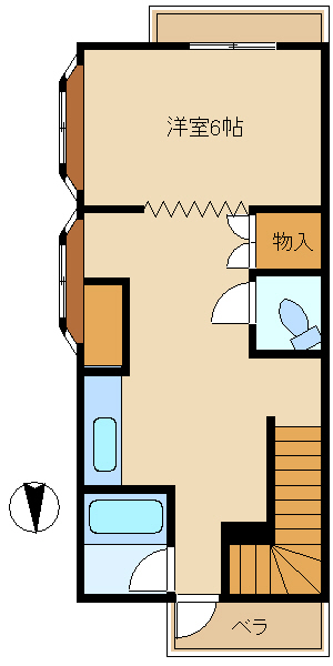 尼崎市東難波町(阪神本線尼崎駅)のマンション賃貸物件 間取画像 尼崎市東難波町(阪神本線尼崎駅)のマンション賃貸物件 間取画像