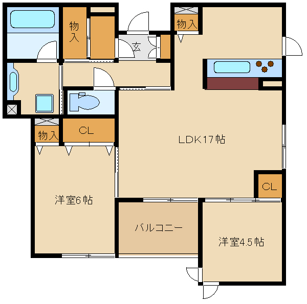 尼崎市七松町の賃貸