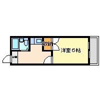 尼崎市上ノ島町(阪急神戸線武庫之荘駅)のアパート賃貸物件 間取画像 尼崎市上ノ島町(阪急神戸線武庫之荘駅)のアパート賃貸物件 間取画像