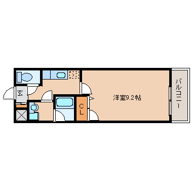 尼崎市武庫之荘本町(阪急神戸線武庫之荘駅)のアパート賃貸物件 間取画像 尼崎市武庫之荘本町(阪急神戸線武庫之荘駅)のアパート賃貸物件 間取画像