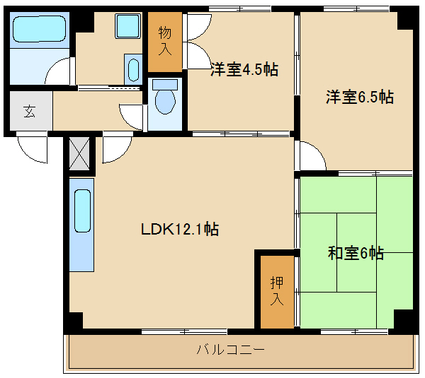 尼崎市田能の賃貸