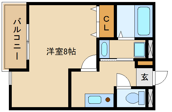 尼崎市宮内町(阪神本線出屋敷駅)のマンション賃貸物件 間取画像 尼崎市宮内町(阪神本線出屋敷駅)のマンション賃貸物件 間取画像
