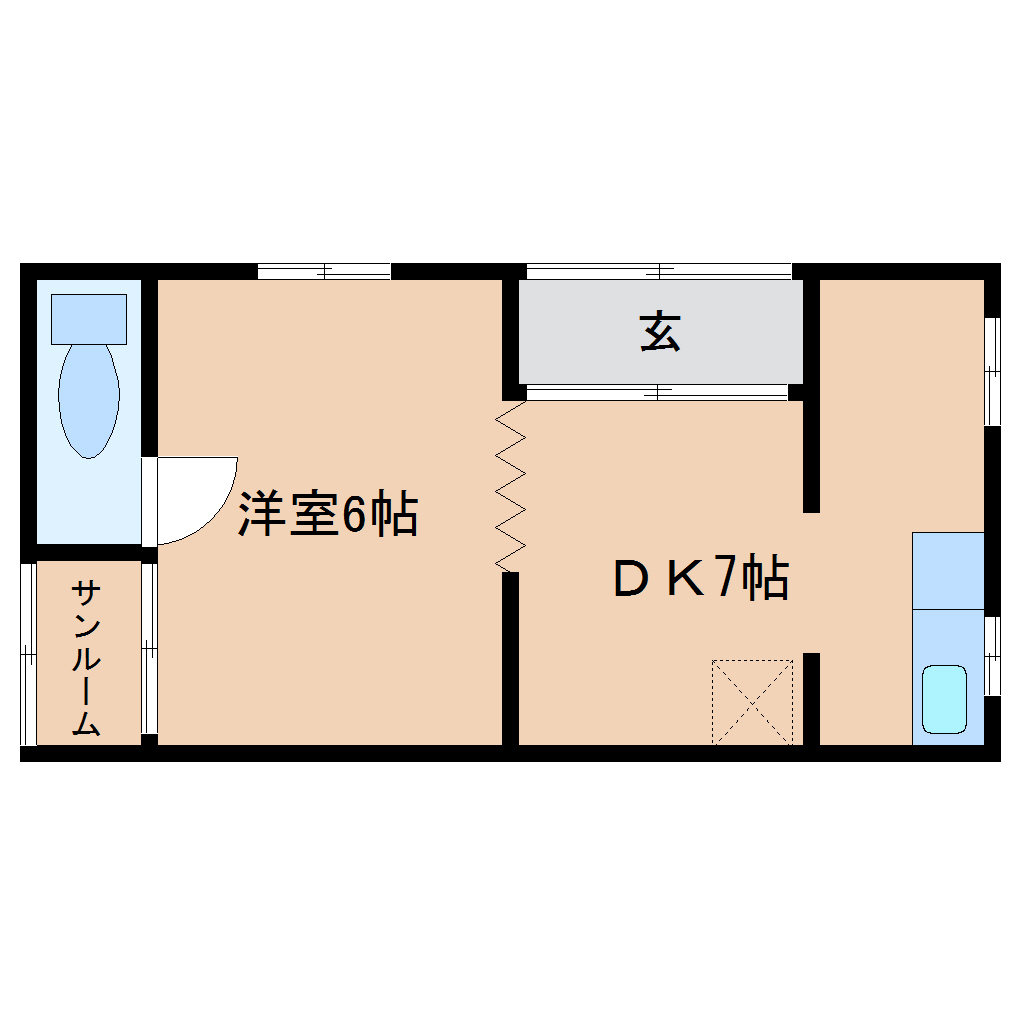 尼崎市蓬川町(阪神本線尼崎センタープール前駅)の貸家賃貸物件 間取画像 尼崎市蓬川町(阪神本線尼崎センタープール前駅)の貸家賃貸物件 間取画像