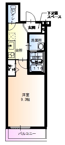 尼崎市南七松町(JR東海道本線(近畿)立花駅)のアパート賃貸物件 間取画像 尼崎市南七松町(JR東海道本線(近畿)立花駅)のアパート賃貸物件 間取画像