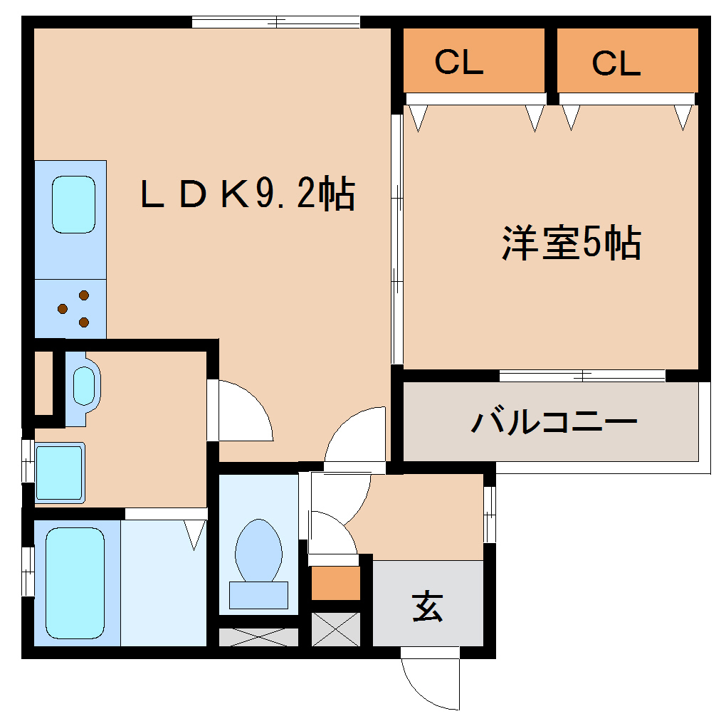 尼崎市稲葉元町(JR東海道本線(近畿)立花駅)のアパート賃貸物件 間取画像 尼崎市稲葉元町(JR東海道本線(近畿)立花駅)のアパート賃貸物件 間取画像