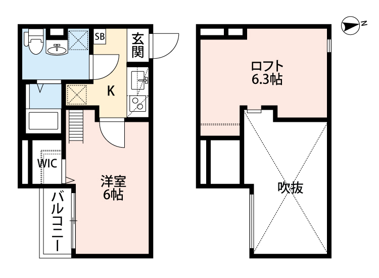 尼崎市潮江(JR東海道本線(近畿)尼崎駅)のアパート賃貸物件 間取画像 尼崎市潮江(JR東海道本線(近畿)尼崎駅)のアパート賃貸物件 間取画像