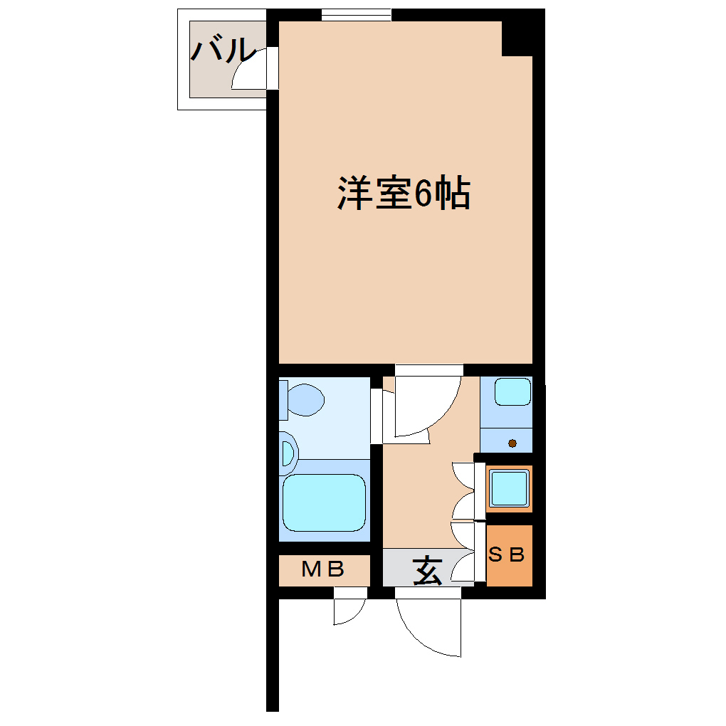尼崎市西立花町(JR東海道本線(近畿)立花駅)の分譲賃貸マンション賃貸物件 間取画像 尼崎市西立花町(JR東海道本線(近畿)立花駅)の分譲賃貸マンション賃貸物件 間取画像