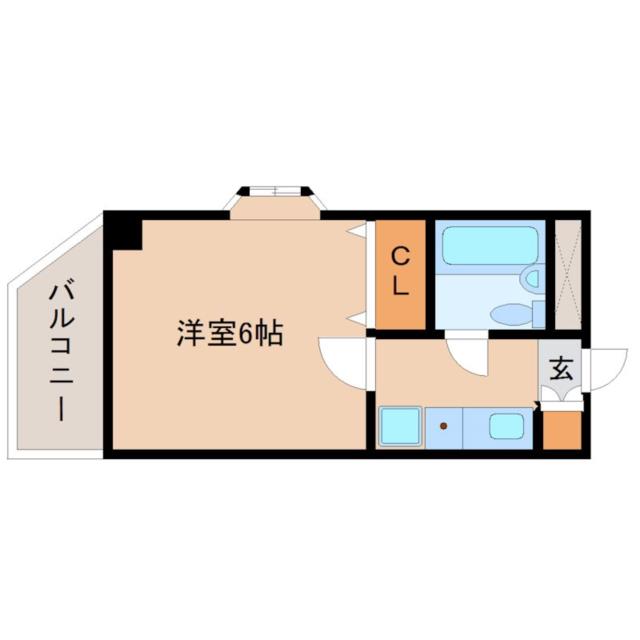 尼崎市小中島(阪急神戸線園田駅)のマンション賃貸物件 間取画像 尼崎市小中島(阪急神戸線園田駅)のマンション賃貸物件 間取画像