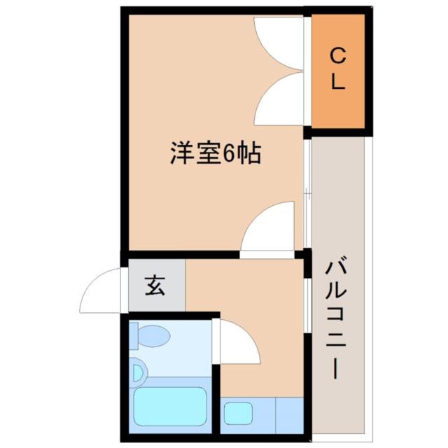 尼崎市塚口本町(阪急神戸線塚口(阪急)駅)のマンション賃貸物件 間取画像 尼崎市塚口本町(阪急神戸線塚口(阪急)駅)のマンション賃貸物件 間取画像