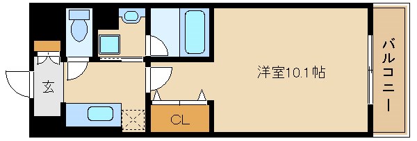 尼崎市口田中(JR福知山線塚口(JR)駅)のマンション賃貸物件 間取画像 尼崎市口田中(JR福知山線塚口(JR)駅)のマンション賃貸物件 間取画像