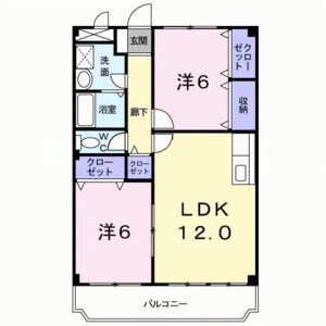 尼崎市常吉(阪急神戸線武庫之荘駅)のマンション賃貸物件 間取画像 尼崎市常吉(阪急神戸線武庫之荘駅)のマンション賃貸物件 間取画像