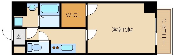 尼崎市御園(JR福知山線塚口(JR)駅)のマンション賃貸物件 間取画像 尼崎市御園(JR福知山線塚口(JR)駅)のマンション賃貸物件 間取画像