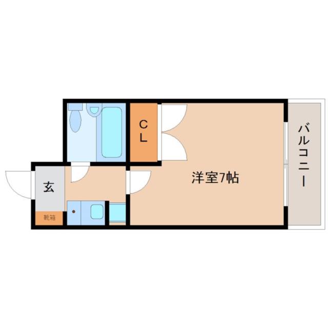 尼崎市若王寺(阪急神戸線園田駅)のマンション賃貸物件 間取画像 尼崎市若王寺(阪急神戸線園田駅)のマンション賃貸物件 間取画像