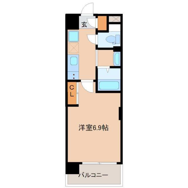 尼崎市塚口本町(JR福知山線塚口(JR)駅)のマンション賃貸物件 間取画像 尼崎市塚口本町(JR福知山線塚口(JR)駅)のマンション賃貸物件 間取画像