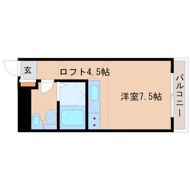 尼崎市金楽寺町（ＪＲ東海道本線（近畿）尼崎駅）のマンション賃貸物件 間取画像