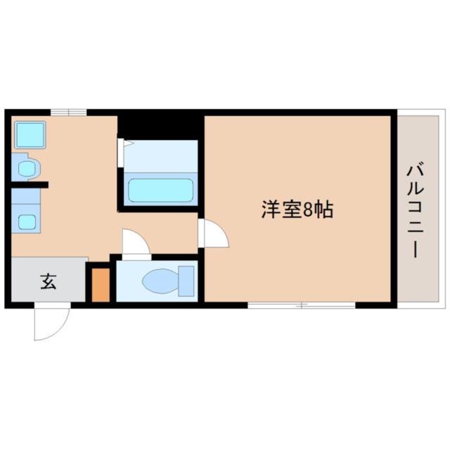 尼崎市西難波町(阪神本線出屋敷駅)のマンション賃貸物件 間取画像 尼崎市西難波町(阪神本線出屋敷駅)のマンション賃貸物件 間取画像