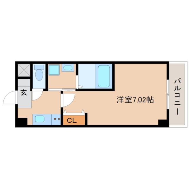 尼崎市富松町(阪急神戸線武庫之荘駅)のマンション賃貸物件 間取画像 尼崎市富松町(阪急神戸線武庫之荘駅)のマンション賃貸物件 間取画像