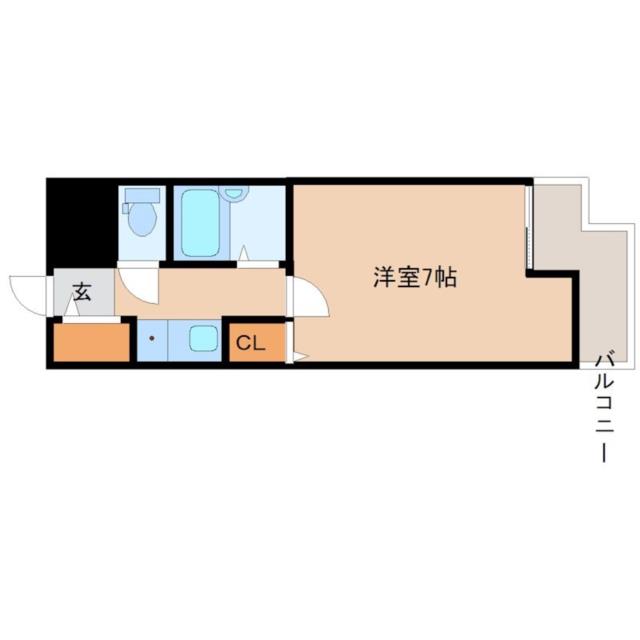 尼崎市武庫之荘西(阪急神戸線武庫之荘駅)のマンション賃貸物件 間取画像 尼崎市武庫之荘西(阪急神戸線武庫之荘駅)のマンション賃貸物件 間取画像