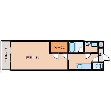尼崎市東七松町(JR東海道本線(近畿)立花駅)のアパート賃貸物件 間取画像 尼崎市東七松町(JR東海道本線(近畿)立花駅)のアパート賃貸物件 間取画像