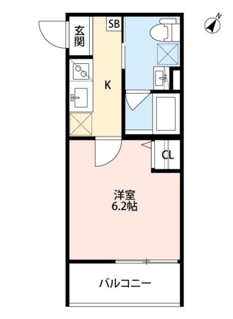 尼崎市次屋(JR東海道本線(近畿)尼崎駅)のアパート賃貸物件 間取画像 尼崎市次屋(JR東海道本線(近畿)尼崎駅)のアパート賃貸物件 間取画像