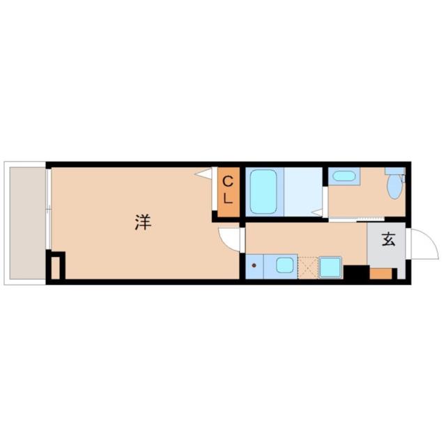 尼崎市杭瀬北新町(阪神本線杭瀬駅)のアパート賃貸物件 間取画像 尼崎市杭瀬北新町(阪神本線杭瀬駅)のアパート賃貸物件 間取画像