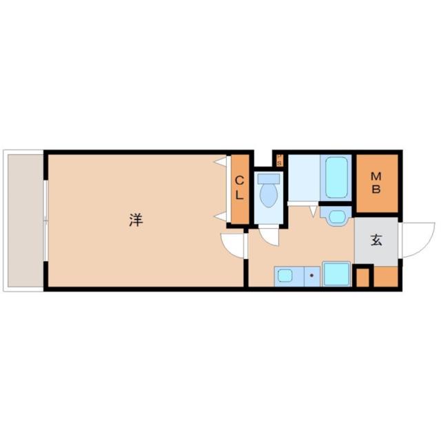 尼崎市下坂部(JR東海道本線(近畿)尼崎駅)のマンション賃貸物件 間取画像 尼崎市下坂部(JR東海道本線(近畿)尼崎駅)のマンション賃貸物件 間取画像