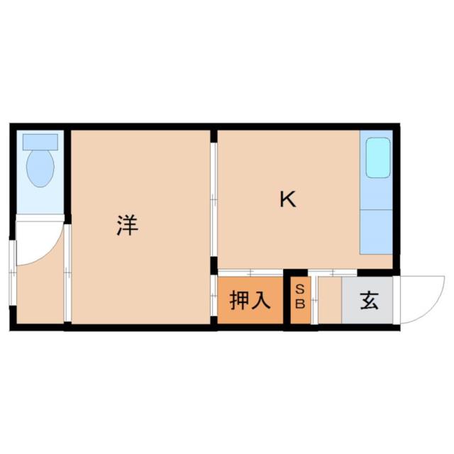 尼崎市道意町(阪神本線尼崎センタープール前駅)のアパート賃貸物件 間取画像 尼崎市道意町(阪神本線尼崎センタープール前駅)のアパート賃貸物件 間取画像