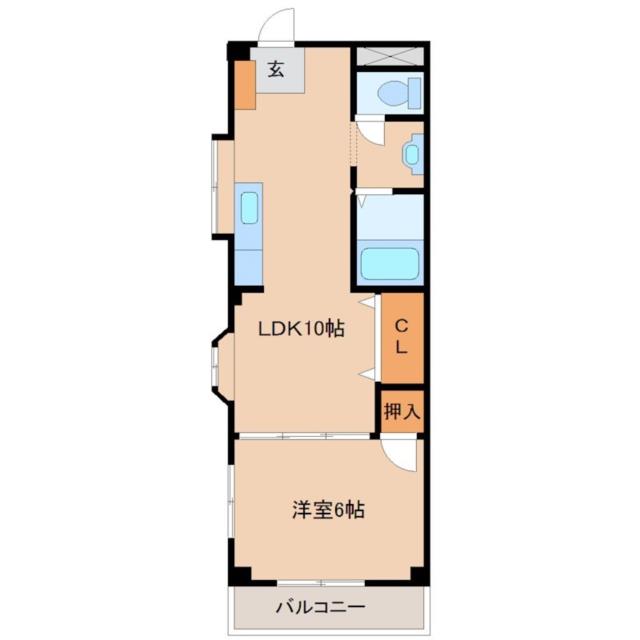 尼崎市西昆陽(阪急神戸線武庫之荘駅)のマンション賃貸物件 間取画像 尼崎市西昆陽(阪急神戸線武庫之荘駅)のマンション賃貸物件 間取画像