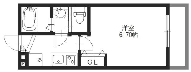 尼崎市宮内町(阪神本線出屋敷駅)のアパート賃貸物件 間取画像 尼崎市宮内町(阪神本線出屋敷駅)のアパート賃貸物件 間取画像
