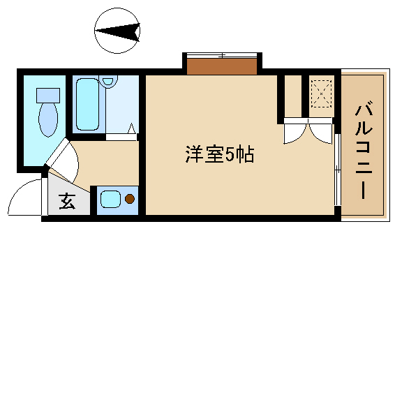 尼崎市立花町（ＪＲ東海道本線（近畿）立花駅）のマンション賃貸物件 間取画像