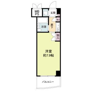 尼崎市立花町(JR東海道本線(近畿)立花駅)のマンション賃貸物件 間取画像 尼崎市立花町(JR東海道本線(近畿)立花駅)のマンション賃貸物件 間取画像