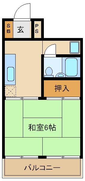 尼崎市立花町(JR東海道本線(近畿)立花駅)のマンション賃貸物件 間取画像 尼崎市立花町(JR東海道本線(近畿)立花駅)のマンション賃貸物件 間取画像