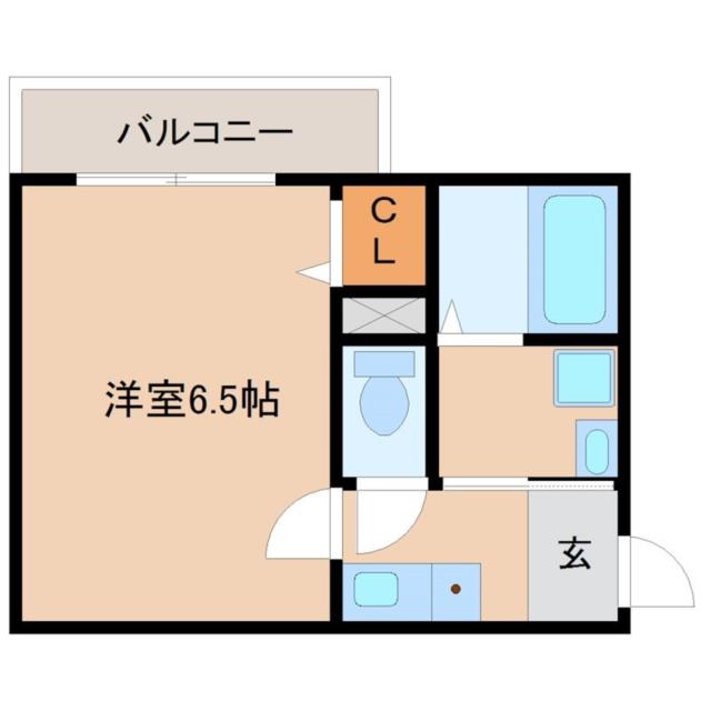 尼崎市大西町(JR東海道本線(近畿)立花駅)のマンション賃貸物件 間取画像 尼崎市大西町(JR東海道本線(近畿)立花駅)のマンション賃貸物件 間取画像