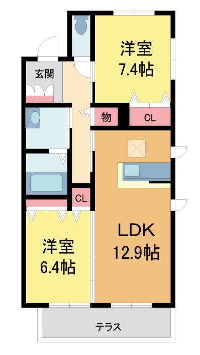 伊丹市梅ノ木の賃貸