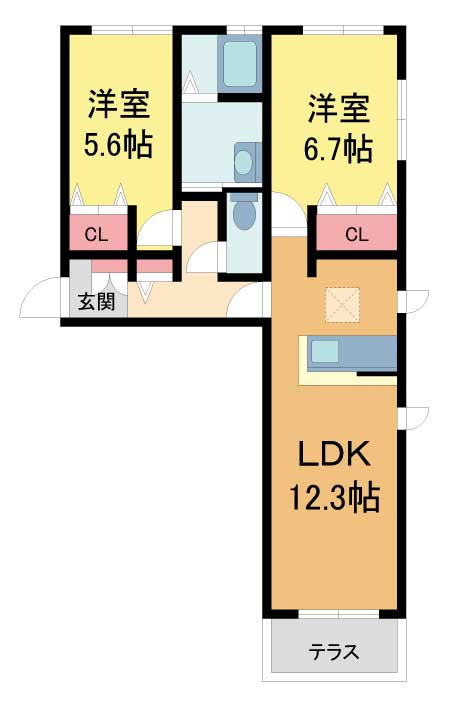 伊丹市梅ノ木の賃貸